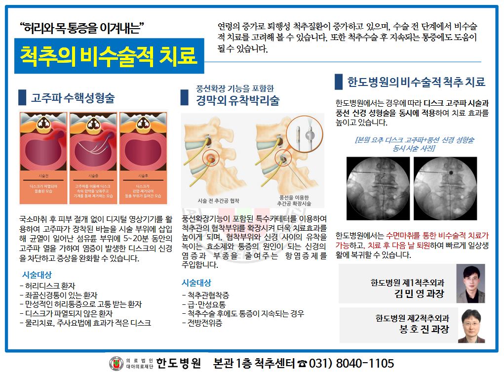 추간판탈출증, 척추병원에서는 허리통증치료 어떻게? 14